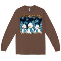 Chestnut snowman winter Long Sleeve Tee - RanaPortraitStore