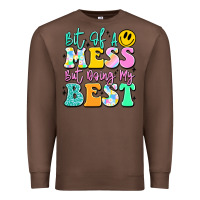 Chestnut bit of a mess but doing my best Premium Sweatshirt - JahusDesignShop
