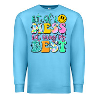 Ocean Blue bit of a mess but doing my best Premium Sweatshirt - JahusDesignShop