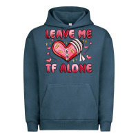 Pigment Midnight Navy leave me tf alone valentines day Urban Hoodie - MaliasSmallBusiness
