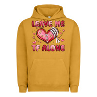 Pigment Peanut Butter leave me tf alone valentines day Urban Hoodie - MaliasSmallBusiness
