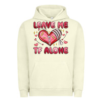 Pigment Pistachio leave me tf alone valentines day Urban Hoodie - MaliasSmallBusiness