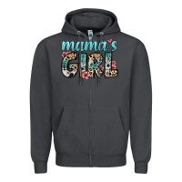 Smoke mama s girl Zipper Hoodie - Zillion Design Studio