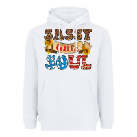 White sassy little soul Heavyweight Hoodie - HRA Design Shop