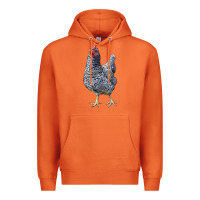 Carrot Dominique Chicken Premium Hoodie - LillyAllenDesigns