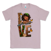Lilac love melanin Classic Tee - texasbilliewilder