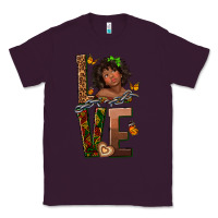 Plum love melanin Classic Tee - texasbilliewilder