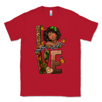 Red love melanin Classic Tee - texasbilliewilder