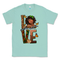 Seafoam love melanin Classic Tee - texasbilliewilder