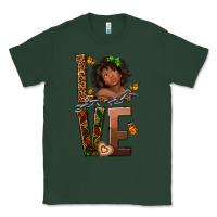 Sports Green love melanin Classic Tee - texasbilliewilder