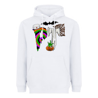 White pt Heavyweight Hoodie - CowhideDigitalArt