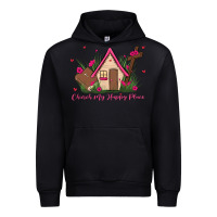 Black church is my happy place Urban Hoodie - MaliasSmallBusiness