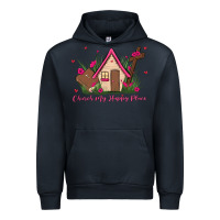 Navy church is my happy place Urban Hoodie - MaliasSmallBusiness