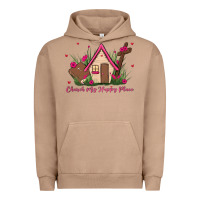 Pigment Burro church is my happy place Urban Hoodie - MaliasSmallBusiness