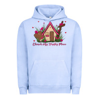 Pigment Grape Ice church is my happy place Urban Hoodie - MaliasSmallBusiness