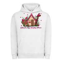 Pigment Lunar Rock church is my happy place Urban Hoodie - MaliasSmallBusiness