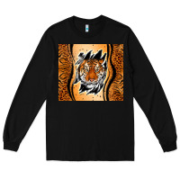 Black tiger scratch mark Long Sleeve Tee - RanaPortraitStore