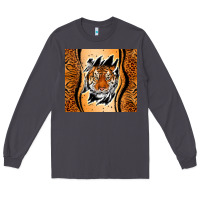Smoke tiger scratch mark Long Sleeve Tee - RanaPortraitStore