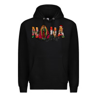 Black nana claus lady of guadalupe Premium Hoodie - Jasminsmagicworld
