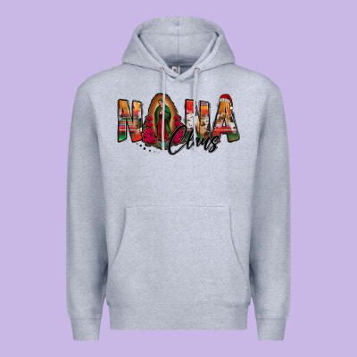 Nana Claus Lady Of Guadalupe Premium Hoodie Designed By Jasminsmagicworld