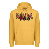 Mustard nana claus lady of guadalupe Premium Hoodie - Jasminsmagicworld