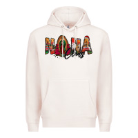 Pale Pink nana claus lady of guadalupe Premium Hoodie - Jasminsmagicworld