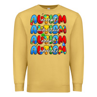 Antique Gold autism accept understand adopt advocate Premium Sweatshirt - JahusDesignShop