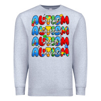 Heather Grey autism accept understand adopt advocate Premium Sweatshirt - JahusDesignShop