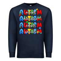 Navy autism accept understand adopt advocate Premium Sweatshirt - JahusDesignShop