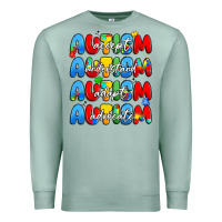 Seafoam autism accept understand adopt advocate Premium Sweatshirt - JahusDesignShop