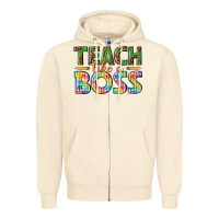 Sandshell teach like a boss Zipper Hoodie - texasbilliewilder