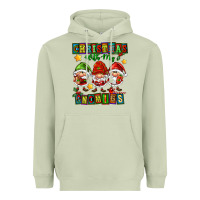 Matcha christmas with my gnomies Heavyweight Hoodie - FaDigitalArtStudio