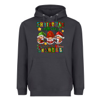 Smoke christmas with my gnomies Heavyweight Hoodie - FaDigitalArtStudio