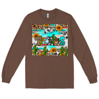 Chestnut texas Long Sleeve Tee - RanaPortraitStore