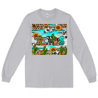 Moon Dust texas Long Sleeve Tee - RanaPortraitStore