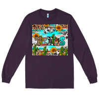 Plum texas Long Sleeve Tee - RanaPortraitStore