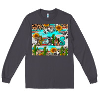 Smoke texas Long Sleeve Tee - RanaPortraitStore