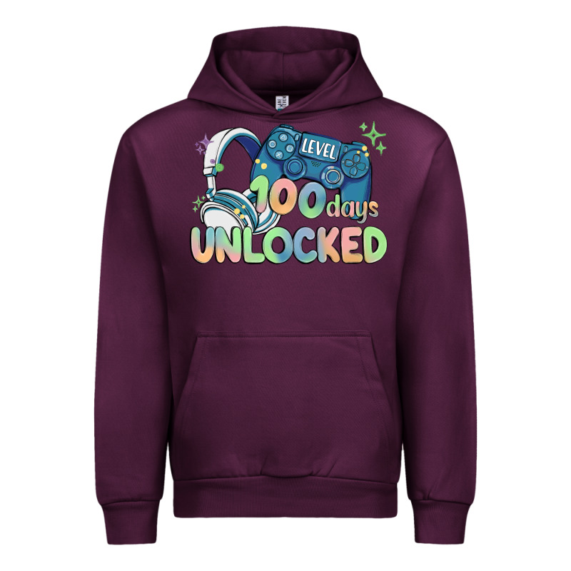 Level 100 Days Unlocked Urban Hoodie by MaliasSmallBusiness | Teevron