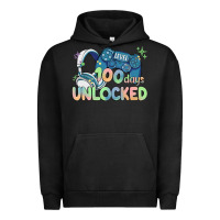 Pigment Black level 100 days unlocked Urban Hoodie - MaliasSmallBusiness