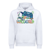 White level 100 days unlocked Urban Hoodie - MaliasSmallBusiness