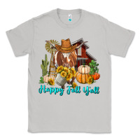 Moon Dust Happy Fall Y'all Longhorn Cow Classic Tee - RanaPortraitStore