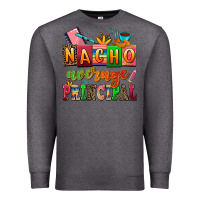 Charcoal Heather nacho average principal Premium Sweatshirt - AdoDesignShop