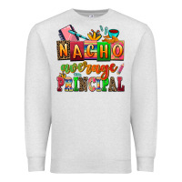 Oatmeal Heather nacho average principal Premium Sweatshirt - AdoDesignShop