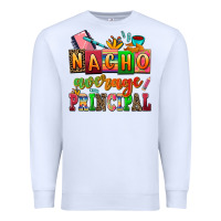 White nacho average principal Premium Sweatshirt - AdoDesignShop