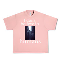 Salmon I don't believe i̇n humans Urban Heavy Tee - Bettercallsaul