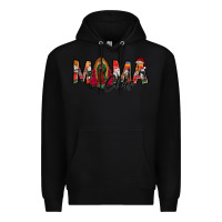 Black mama claus lady of guadalupe Premium Hoodie - Jasminsmagicworld