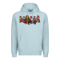 Blue Mist mama claus lady of guadalupe Premium Hoodie - Jasminsmagicworld