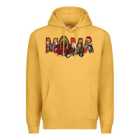 Mustard mama claus lady of guadalupe Premium Hoodie - Jasminsmagicworld