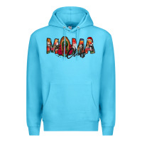 Ocean Blue mama claus lady of guadalupe Premium Hoodie - Jasminsmagicworld