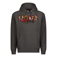 Smoke mama claus lady of guadalupe Premium Hoodie - Jasminsmagicworld
